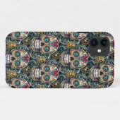 Zucker Schädelkunst - Steampunk trifft Tradition Case-Mate iPhone Hülle (Rückseite (Horizontal))