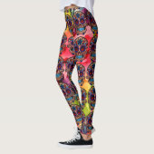 Zucker Schädellegings farbenfrohe Fiesta Pants Leggings (Links)