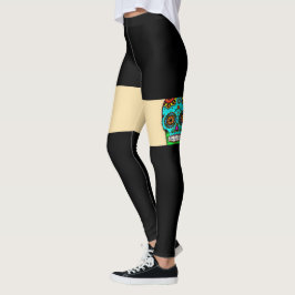 Zucker-Schädellegings Leggings
