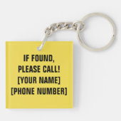 Zucker! Schlüsselanhänger (Rückseite)