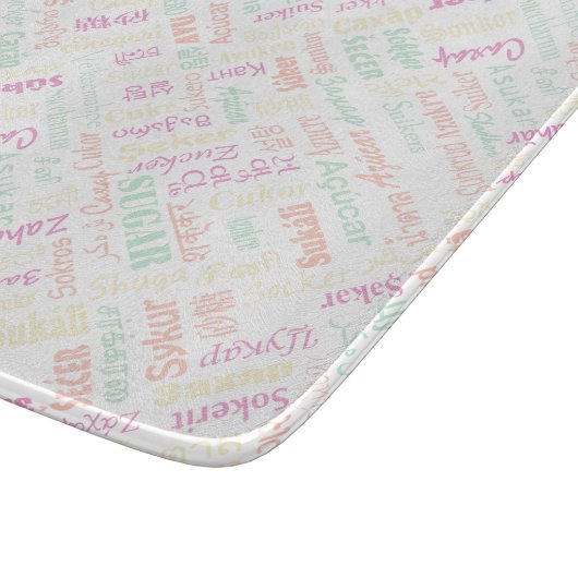 Zucker Schneidebrett (Ecke)