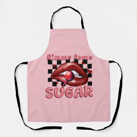 Zucker Schürze (Vorderseite)