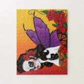 Zucker SKull Fairy Sunset Puzzle (Vertikal)