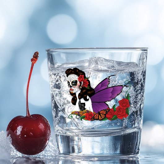 Zucker SKull Fairy Sunset Schnapsglas