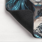Zucker Skull no 8 blue Mousepad (Ecke)