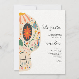 ZUCKER SKULL PARTY INVITE EINLADUNG