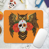 Zucker SKull-Rose Mousepad