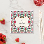 Zucker-Skulls Grafik Serviette (Beispiel)