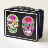 Zucker Skulls Metal Lunchbox (Vorderseite)