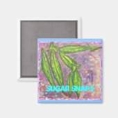 Zucker-Snaps Magnet (Vorderseite/Rückseite)