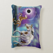 Zucker-Sonnenblende Zierkissen (Rückseite(Vertikal))