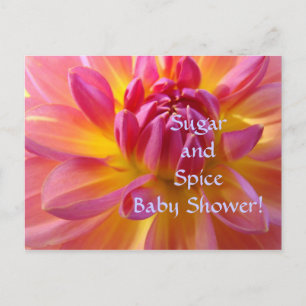Zucker & Spice Baby Dusche! Es ist eine Einladung