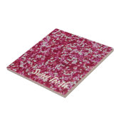 Zucker streut farbenfrohe Backkristalle Geschenk Fliese (Seite)