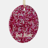 Zucker streut farbenfrohe Backkristalle Geschenk Keramik Ornament (Rechts)