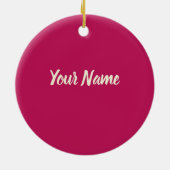 Zucker streut farbenfrohe Backkristalle Geschenk Keramik Ornament (Hinten)