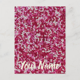 Zucker streut farbenfrohe Backkristalle Geschenk Postkarte