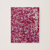 Zucker streut farbenfrohe Backkristalle Geschenk Puzzle (Vertikal)