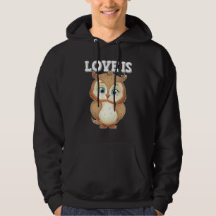 Zucker Süße Eule Waldbewohner 1 Hoodie