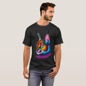 Zucker süße Luchs Katze T-Shirt (Vorne ganz)