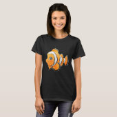 Zucker Süßer Clownfisch T-Shirt (Vorne ganz)