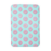 Zucker Sweet Pink Glazed Donuts Badematte (Vorderseite Vertikal)