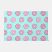 Zucker Sweet Pink Glazed Donuts Fußmatte (Vorderseite)