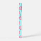 Zucker Sweet Pink Glazed Donuts iPhone 15 Hülle (Rechte Seite)