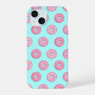 Zucker Sweet Pink Glazed Donuts iPhone 15 Hülle
