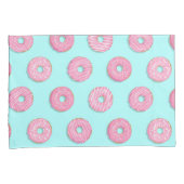Zucker Sweet Pink Glazed Donuts Kissenbezug (Vorderseite-Rechts)