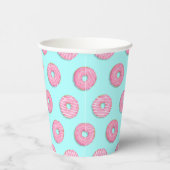 Zucker Sweet Pink Glazed Donuts Pappbecher (Rechts)