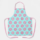Zucker Sweet Pink Glazed Donuts Schürze (Vorderseite)