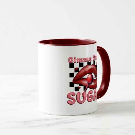 Zucker Tasse (VorderseiteRechts)