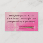 Zucker-u. Aroma-Visitenkarte Visitenkarte (Rückseite)