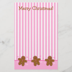 Zucker-u. Gewürz-Lebkuchen-Gewohnheits-Briefpapie Briefpapier