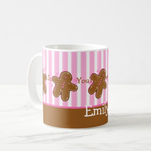 Zucker-u. Gewürz-Lebkuchen-Gewohnheits-Tasse Kaffeetasse (Vorderseite Links)