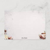 Zucker und Gewürz Basiskarte Begleitkarte (Rückseite)