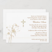 Zucker-und Gewürz-Einladung Einladung (Vorne/Hinten)