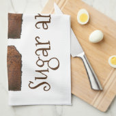 Zucker und Gewürz Lebkuchen Kuchen Weihnachtsgebäc Geschirrtuch (Viertel Falte)