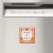 Zucker und Gewürz Magnet (In Situ (Geschirrspüler))