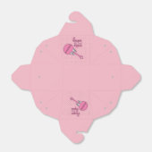 Zucker und Gewürz-Party Geschenkschachtel (Ungefaltet)