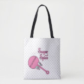 Zucker und Gewürz Polka Dot Baby Rattle Tasche (Vorderseite)