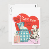 Zucker und Gewürz Postkarte (Vorne/Hinten)