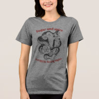 Zucker und Gewürz-T - Shirt