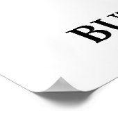 Zucker und Gewürze, aber nicht auf Eis Poster (Ecke)