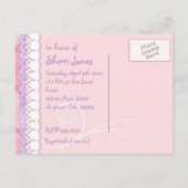 Zucker und Gewürze, Kinderdusche zur Einladung (Rückseite)