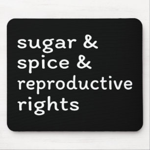 Zucker und Gewürze und Reproduktionsrechte II Mousepad