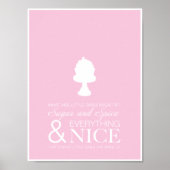 Zucker- und Gewürzposter Poster (Vorne)