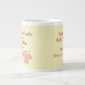 Zucker- und Gewürzsäulendusche Jumbo-Tasse (Vorderseite)