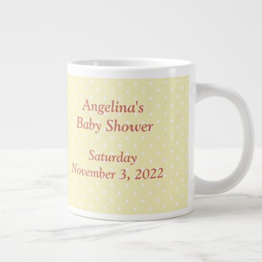 Zucker- und Gewürzsäulendusche Jumbo-Tasse (Rechts)