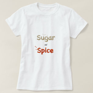 Zucker- und Gewürzzuckerwürfel Paprika-Chili-Pulve T-Shirt